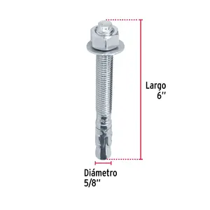Master con 4 unidades Caja con 25 tapones de arpón de 5/8 'x 6', FIERCE - Product Image 3