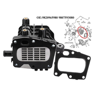 Refroidisseur EGR 9678745680 9820965980 pour Peugeot 308 3008 508 5008 Citroën C4 C5 Ford Mondeo Kuga 2.0 HDi TDCi