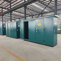 Transformateur de type boîtier ZGS 30-300 kVA 11 kV 33 kV IEC60076 Triphasé Immergé dans l'huile Bobinage en cuivre 50/60 Hz Sous-station Compacte Basse Tension