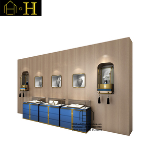 Modern glass wall showcase glass jewellery showcase display jewelry showroom furniture