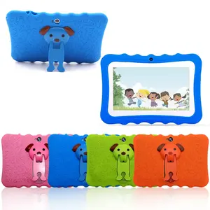 Wholesale game quad core 7 inch cheap 3 to 12 year baby toys led kids writing 3-7years educational android learning kids tablet