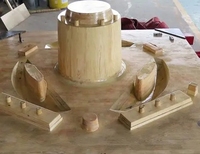 Routeur CNC 4 axes Syntec PLC Rongchi fiable, équipement de gravure haute performance avec moteur et engrenage pour la vente en gros