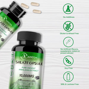 Venta al por mayor mejor Shilajit promover la articulación y hueso cápsula Himalayan Shilajit cápsula Ashwagandha Shilajit apoyo cápsulas inmunológicas - Product Image 5