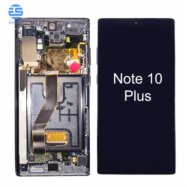 Note 10 Plus OEM OLED Screen with Frame for Samsung Galaxy Note 10 Plus LCD Display OLED LCD Touch Screen Replacement