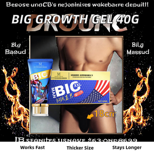 Penisvergrößerungsgel 40g Effektive Männliche Verbesserung Wachstum Verdickung Verzögerte Ejakulation Verbesserte Erektion Aphrodisiakum OEM - Product Image 2