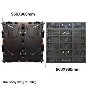 Écran LED RGX Indoor P4mm Adjustable Stand Utilisation pour Badminton <span class=keywords><strong>Tennis</strong></span> <span class=keywords><strong>de</strong></span> <span class=keywords><strong>Table</strong></span> Compétitions Sponsor Écran publicitaire - Product Image 4