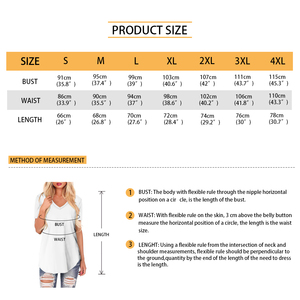 Bán Buôn Cao Cấp Tùy Chỉnh Nghệ Thuật Thái Bình Dương In Của Phụ Nữ Kéo Dài Tops Dài Hem Của Phụ Nữ V Cổ Tops Tùy Chỉnh In Trên Nhu Cầu Kích Thước Lớn - Product Image 6