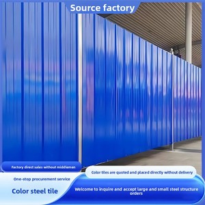 แผ่นหลังคาเหล็กลูกฟูกเคลือบสีชนิด 840, แผ่นหลังคาเหล็กชุบสังกะสี, แผ่นเหล็ก GI แบบไม่มีสแปนเกิล สำหรับบ้านและหลังคาคลุม - Product Image 3