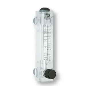 Z-300/Z-300KT Series Chemical Acrylic Plastic Water Rotameter Flow Meter Panel Mount Flowmeter For Air Gas