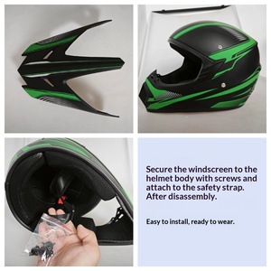 Casque de <span class=keywords><strong>moto</strong></span> de course de haute qualité, vente en gros par le fabricant, étiquette interne personnalisée - Product Image 6