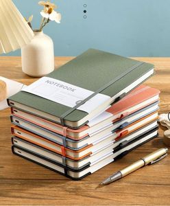 2025 New Custom Printing 80GSM A6 PU Leather Cover Dotted Hardcover Journal Notebook <b>Paper</b> Journal Custom Printing Journal Diary - Product Image 2