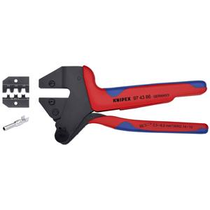 Pince à sertir universelle KNIPEX 97 43 66 MC4 & MC4 EVO2 pour matrices interchangeables, pince à sertir combinée pour extrémités de fils - Product Image 2
