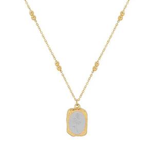 डबल लेयर मैजिक मिरर के साथ सजावट के लिए 18k वास्तविक सोने की प्लेटिंग ट्रेंडी शैली - Product Image 5