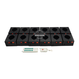 GLITTERFIRE D12 Sistema de Disparo de Fuegos Artificiales con Control Remoto de 12 Canales y 12 Receptores, Base para Fuentes, Pirotecnia Fría, Máquina de Navidad - Product Image 3