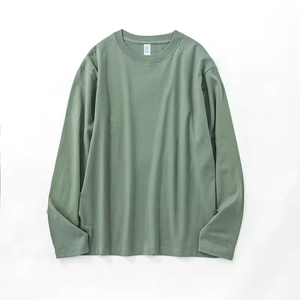 Fabricantes <span class=keywords><strong>de</strong></span> <span class=keywords><strong>Ropa</strong></span>, Logotipo Personalizado, Impresión Económica, 100% Algodón, Bordado, Camisetas Unisex <span class=keywords><strong>de</strong></span> Manga Larga Lisas para Hombre y Mujer - Product Image 3