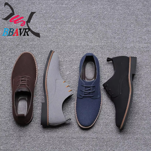 Zapatos de Vestir Formales de Gamuza para Hombre, Estilo Británico, Talla Grande, Zapatos Oxford de Cuero - Product Image 2