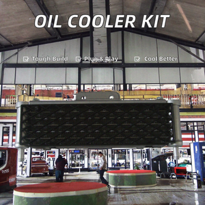 <span class=keywords><strong>Radiateur</strong></span> de refroidissement d'huile pour moto Pit Bike Flying Dream, modèles Yx140, Yx150, Yx160, en alliage, avec câbles et kits de raccordement de remplacement - Product Image 2