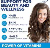 Aeglewell OEM Gummies à la biotine et aux peptides de collagène, Gummies multivitaminés à la biotine avec collagène et kératine pour les cheveux, la peau et les ongles