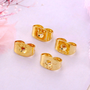 Pendientes de plata S925 con forma de mariposa para mujer, accesorios pequeños para pendientes, uso diario, paquete de 100 - Product Image 3