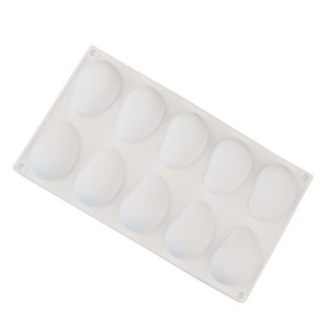 Mango Mousse Cake Mold 10 Cavity <b>Silicone</b> Realistic Fruit Shape For <b>Baking</b> Desserts Pudding - Product Image 3