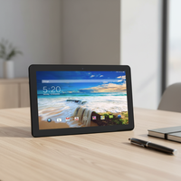 Nouvel écran publicitaire commercial tactile Android 10 de 14 pouces A33, interface USB/DC/Série, support de bureau/montage mural, OEM/ODM