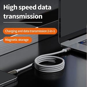 240W สายชาร์จเร็วสุดๆ5A Type-C แจ็กเก็ตไนลอน <span class=keywords><strong>iPhone</strong></span> ใช้ได้กับคอมพิวเตอร์และหูฟัง B52รุ่น PD - Product Image 5