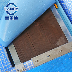 ผ้าคลุมสระใต้น้ำ Landy ขนาด 4M 5M ผลิตจาก PVC ป้องกันการแข็งตัว ทนทาน สำหรับพื้นฐานสระว่ายน้ำ - Product Image 4
