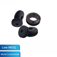Meaofeta junta de goma Fkm personalizada de alta calidad Epdm silicona cableado ojal protector de Cable plano ojal de goma