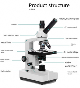 จอ LCD ของกล้องจุลทรรศน์ดิจิตอลสำหรับเด็กกล้องจุลทรรศน์ทดลอง - Product Image 4