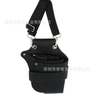 Custom leather hairdressing <b>tool</b> storage <b>bag</b>, waist <b>bag</b>, hairdressing scissor cover, multi-comb <b>tool</b> <b>bag</b>/shoulder <b>bag</b> - Product Image 2