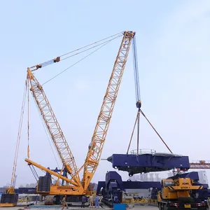 Grue hydraulique à chenilles lourde de 450 tonnes, marque supérieure QUY450