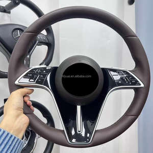 Volante Personalizzato per <span class=keywords><strong>Mercedes</strong></span>-Benz C300 C200 <span class=keywords><strong>C180</strong></span> W204 W211 W213 W205 W447 E63 Glc Classe S Classe G - Product Image 1