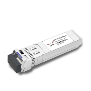 10G SFP + bidi 10กม. 40กม. 60กม. 80กม. 1270นาโนเมตร/1330nm ซิมเพล็กซ์ตัวรับส่งสัญญาณแสง - Product Image 2