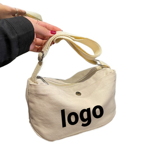Bolso Mini Retro de un Solo Hombro con Correa Ajustable en Promoción |   Bolsa de Lona Estilo Coreano con Logotipo Personalizado - Product Image 1
