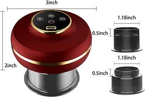 Alat Pijat Bekam Elektrik Portabel Terlaris dengan Vakum, Pengisap, dan Pemanas Cahaya Merah, Smart Ventouse <span class=keywords><strong>Cupping</strong></span> - Product Image 6