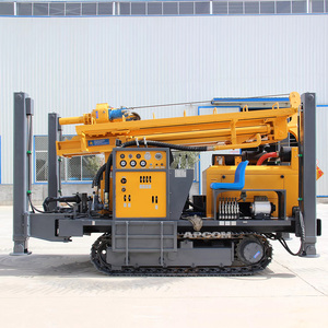 Foreuse mobile sur roues pour puits ultra profonds de 500m à 1000m, machine de forage DTH entièrement hydraulique, haute efficacité - Product Image 1