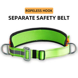 Đai an toàn eo đơn cho công việc trên cao Dây đai an toàn bảo hiểm thợ điện được trang bị móc dây an toàn - Product Image 2
