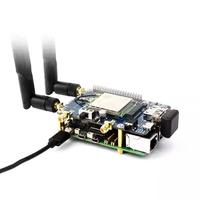 WaveShare topi Raspberry SIM7600G-H-M2 4G, untuk Raspberry Pi LTE CAT4 kecepatan tinggi Band Global GNSS GPS Beilou dengan USB-C panggilan Audio