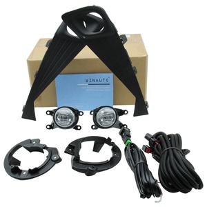 Ensemble de feux antibrouillard <span class=keywords><strong>avant</strong></span> avec cadre et <span class=keywords><strong>bouton</strong></span> de relais pour Toyota C-HR 2019 2020 2021, phare antibrouillard de conduite - Product Image 4