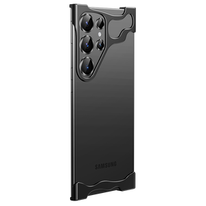 เคสป้องกันมุมตกสำหรับ <span class=keywords><strong>Samsung</strong></span>, เคสโทรศัพท์อะลูมิเนียมอัลลอยด์กันกระแทก S25 S24 <span class=keywords><strong>S23</strong></span>อัลตร้า - Product Image 1