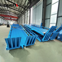 Rampe mobile DAHUI DCQY-8T pour entrepôt, certifiée, vente directe usine, machine de chargement/déchargement, levage manuel