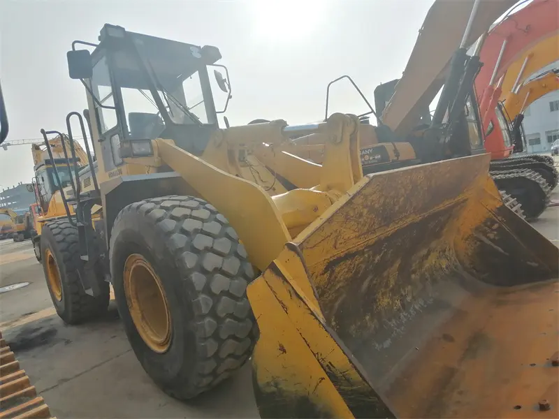 Máy Xây Dựng Lớn Đã Qua Sử Dụng WA320-3 Komatsu Máy Xúc Bánh Xe Trong Tình Trạng Tốt Để Bán