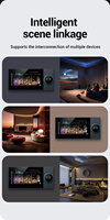 2025 nouveau Tuya 7 pouces WiFi Music Center Panel Android UK peut jouer 2 musiques différentes 2 zones Zigbee Gateway peut se connecter 8 à la maison