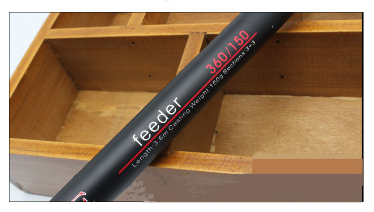 3,6 m/3,9 m con alto contenido de carbono caña de pescar de barras tiro largo varilla 3 Consejos de corcho de pesca rod