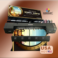 ZUNSUNJET Petite imprimante numérique à sublimation jet d'encre haute vitesse 70Cm bannière flexible papier Photo tissu direct