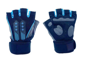 Wholesale Non <b>Slip</b> Ventilated Weightlifting <b>Half</b> Finger Weight Lifting Wrist Wrap Exercise Training Workout Gym Gloves Men - Product Image 3