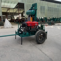 Prix d'usine du dernier modèle de foreuse rotative de 100 m avec moteur diesel et fonctions automatiques