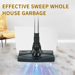 Aspirateur sans fil 8000Pa 3 en 1 aspirateur balai sans fil portable avec lumières LED aspirateur à main sec humide