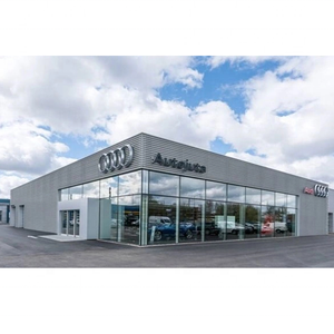 Diseño de Muro Cortina de Vidrio con Estructura de Acero Prefabricada para Centros Comerciales y Salas de Exposiciones - Product Image 5