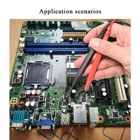 Câble de connexion multifonctionnel pour test combiné, Fiches banane, Câble de mesure pour multimètre, Sonde de mesure, Fil de mesure 16 en 1